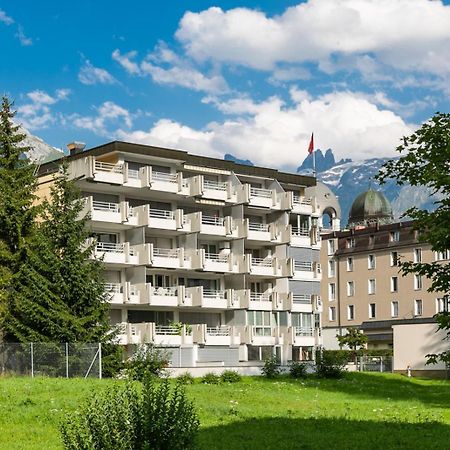 Spirit Apartments - Balkon - Bergsicht - Parkplatz Engelberg Zewnętrze zdjęcie